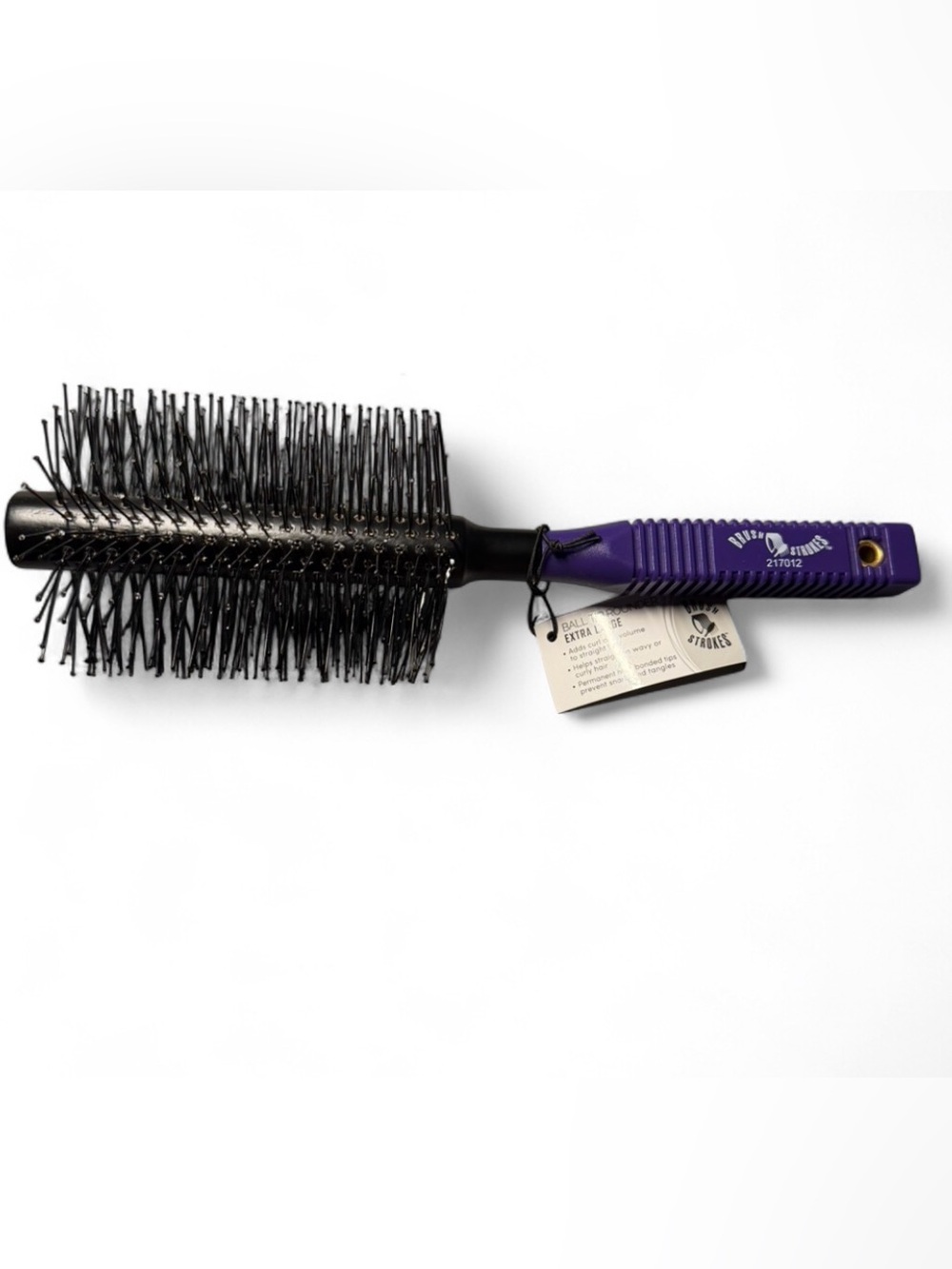 Brush Strokes Ball Tip Rounder XL Brush w/Purple Grip